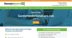 Desktop Screenshot of gentlehandshomecare.com