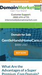 Mobile Screenshot of gentlehandshomecare.com